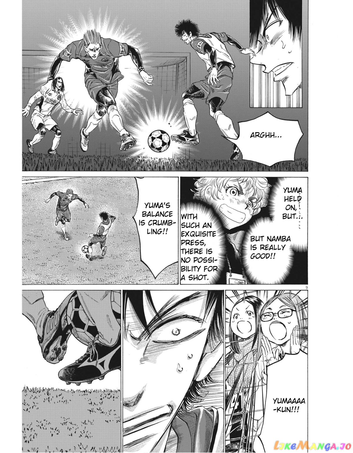 Ao Ashi, Chapter 306 image 09